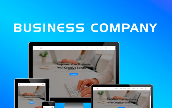 BusinessCompany – Multipurpose Corporate HTML Template — Template by Templatemonster