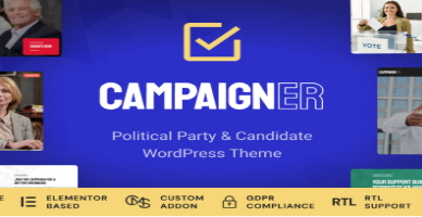 Campaigner - Political Candidate & Election Theme