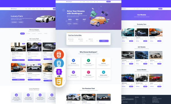 Carbooking - Premium Car Rental & Booking Html Template