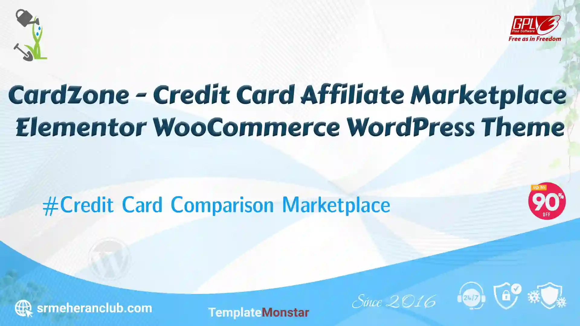 CardZone – Credit Card Affiliate Marketplace Elementor WooCommerce WordPress Theme — Theme by Templatemonster