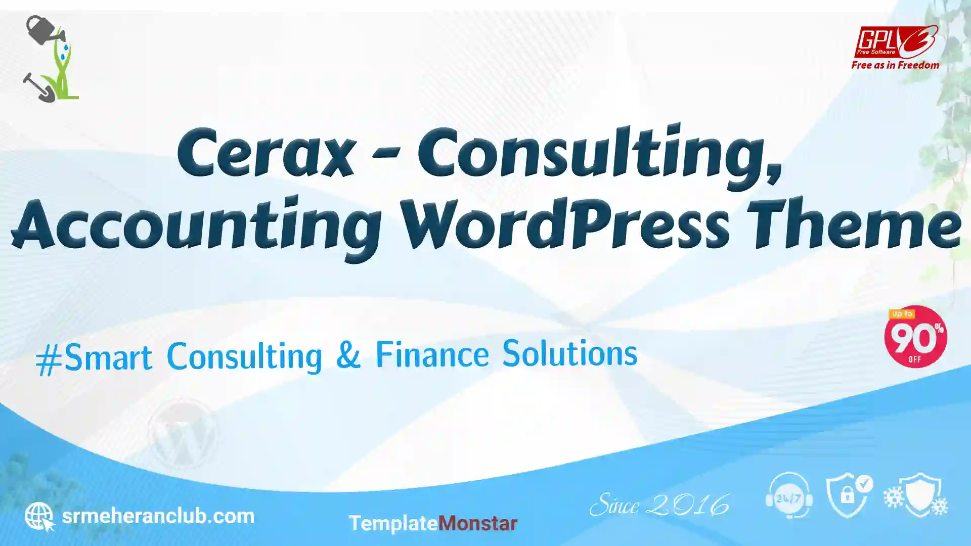 Cerax – Consulting, Accounting WordPress Theme — Theme by Templatemonster