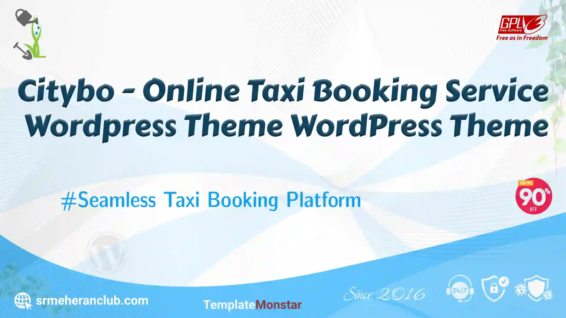 Citybo – Online Taxi Booking Service WordPress Theme WordPress Theme