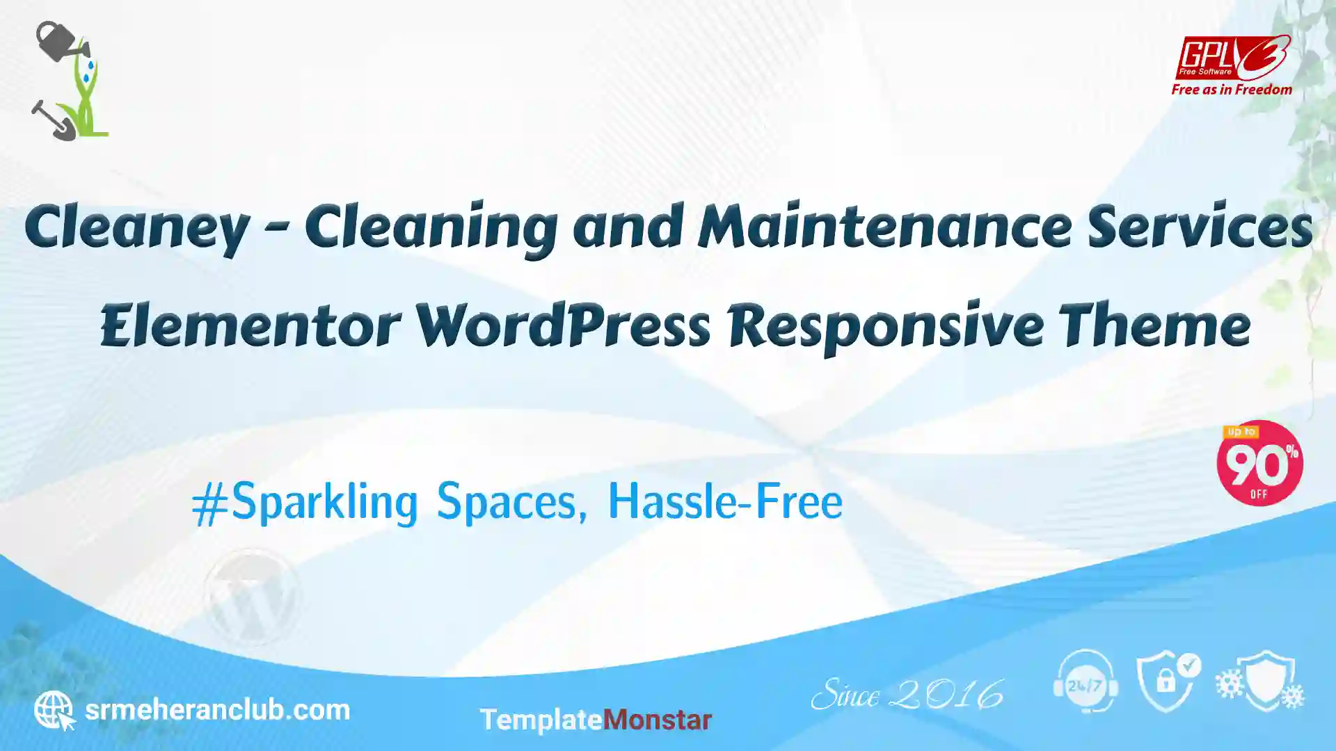 Cleaney – Cleaning and Maintenance Services Elementor WordPress Responsive Theme — Theme by Templatemonster
