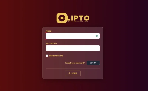 Clipto – All-in-One Curated Web Resources Portal Login System Template