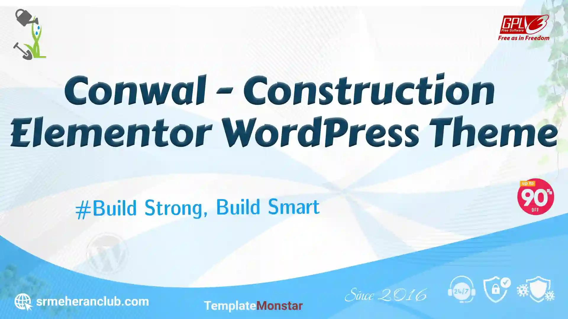 Conwal – Construction Elementor WordPress Theme — Theme by Templatemonster