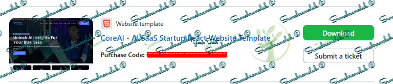 CoreAI - AI SaaS Startup React Website Template 1.0 - Srmehranclub