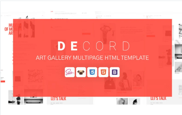 Creative HTML Art Gallery Template – Modern Design for Artists & Exhibitions