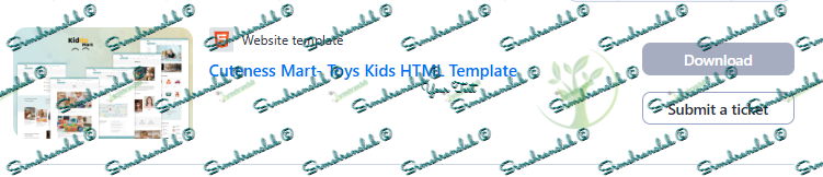 Cuteness Mart- Toys Kids HTML Template