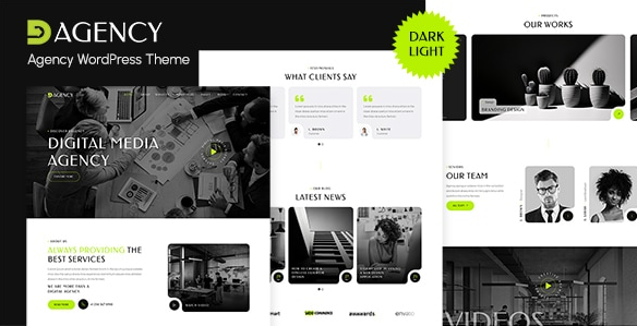 Dagency - Digital Agency WordPress Theme 1.0