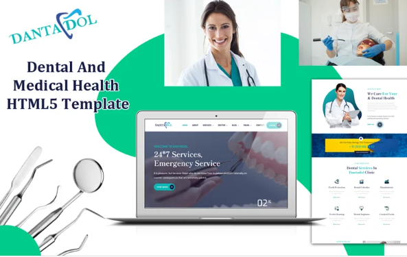 Dantadol – Dental And Medical Health HTML5 Template — Template by Templatemonster