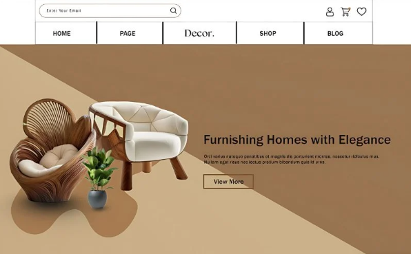 Decor – Furniture HTML5 Template — Template by Templatemonster