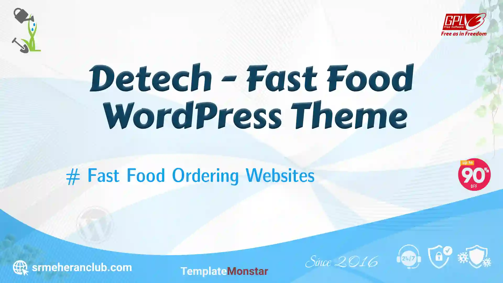 Detech – Fast Food WordPress Theme — Theme by Templatemonster