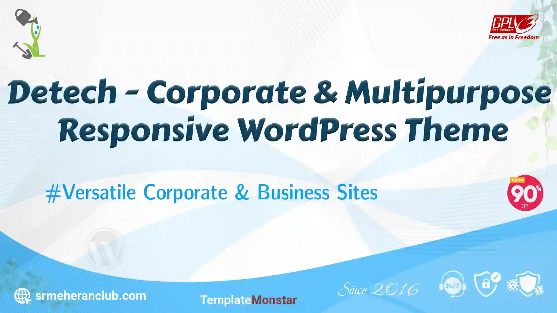 Detech – Corporate & Multipurpose Responsive WordPress Theme — Theme by Templatemonster