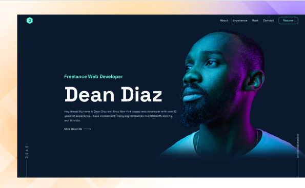 Disxtion – Portfolio HTML Template — Template by Templatemonster