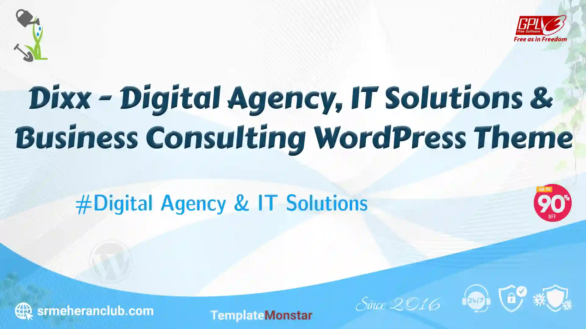 Dixx – Digital Agency, IT Solutions & Business Consulting WordPress Theme — Theme by Templatemonster