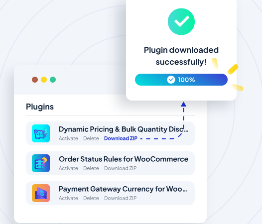 Download Plugins and Themes from Dashboard Pro