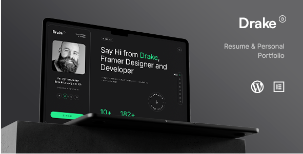 Drake Portfolio WordPress Theme