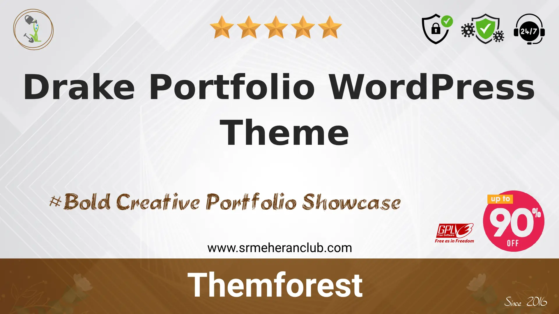 Drake Portfolio WordPress Theme — Theme by Themeforest