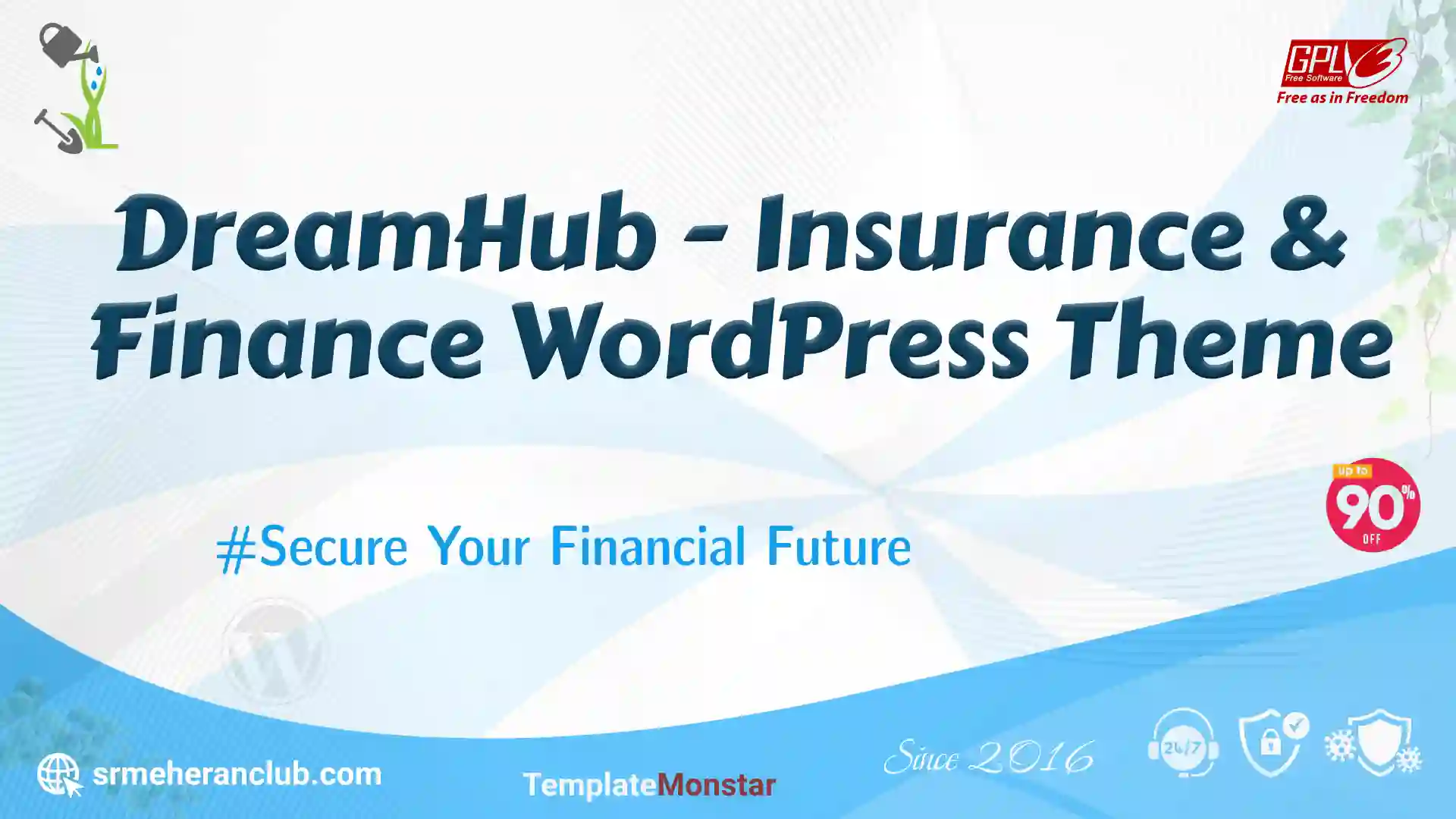 DreamHub – Insurance & Finance WordPress Theme — Theme by Templatemonster