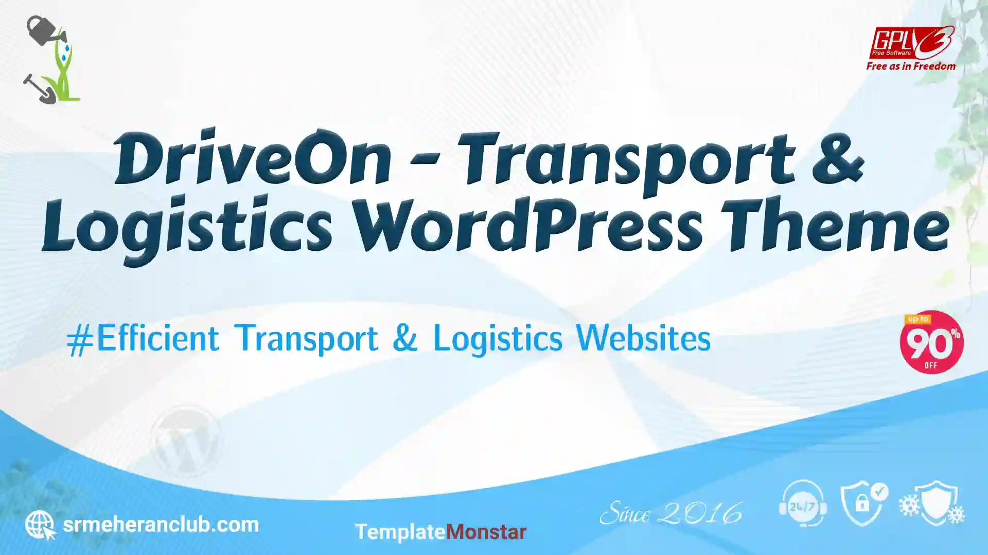 DriveOn – Transport & Logistics WordPress Theme — Theme by Templatemonster