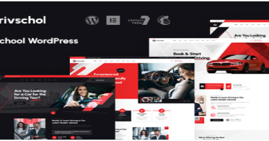 Drivschol - Driving School WordPress Theme
