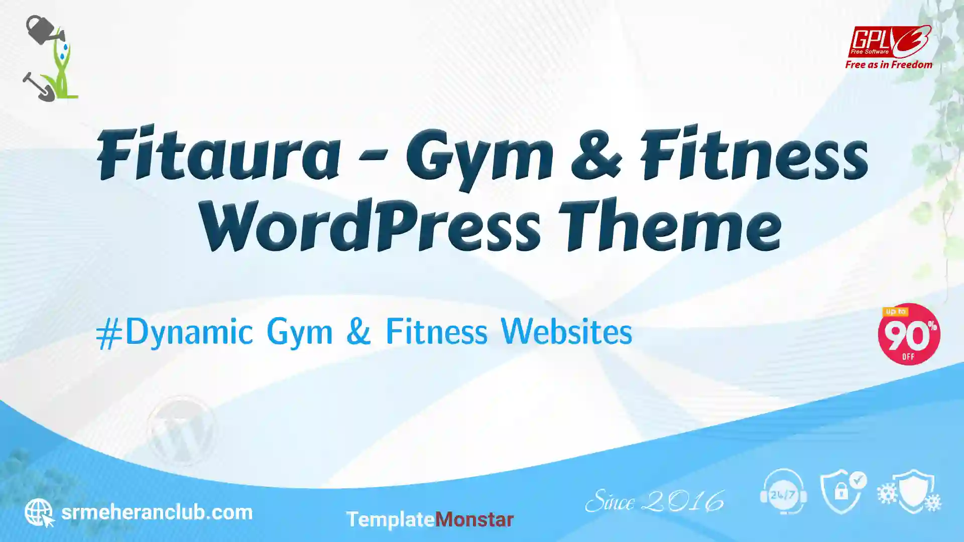 Fitaura – Gym & Fitness WordPress Theme — Theme by Templatemonster