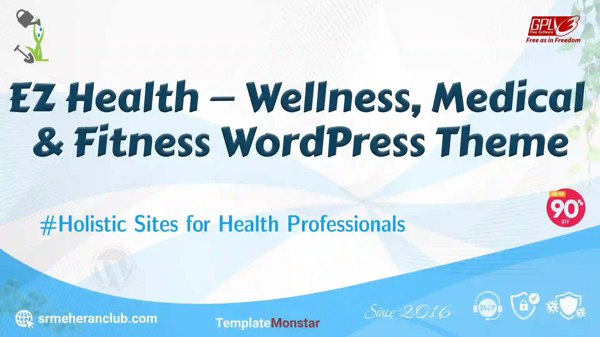 EZ Health — Wellness, Medical & Fitness WordPress Theme — Theme by Templatemonster