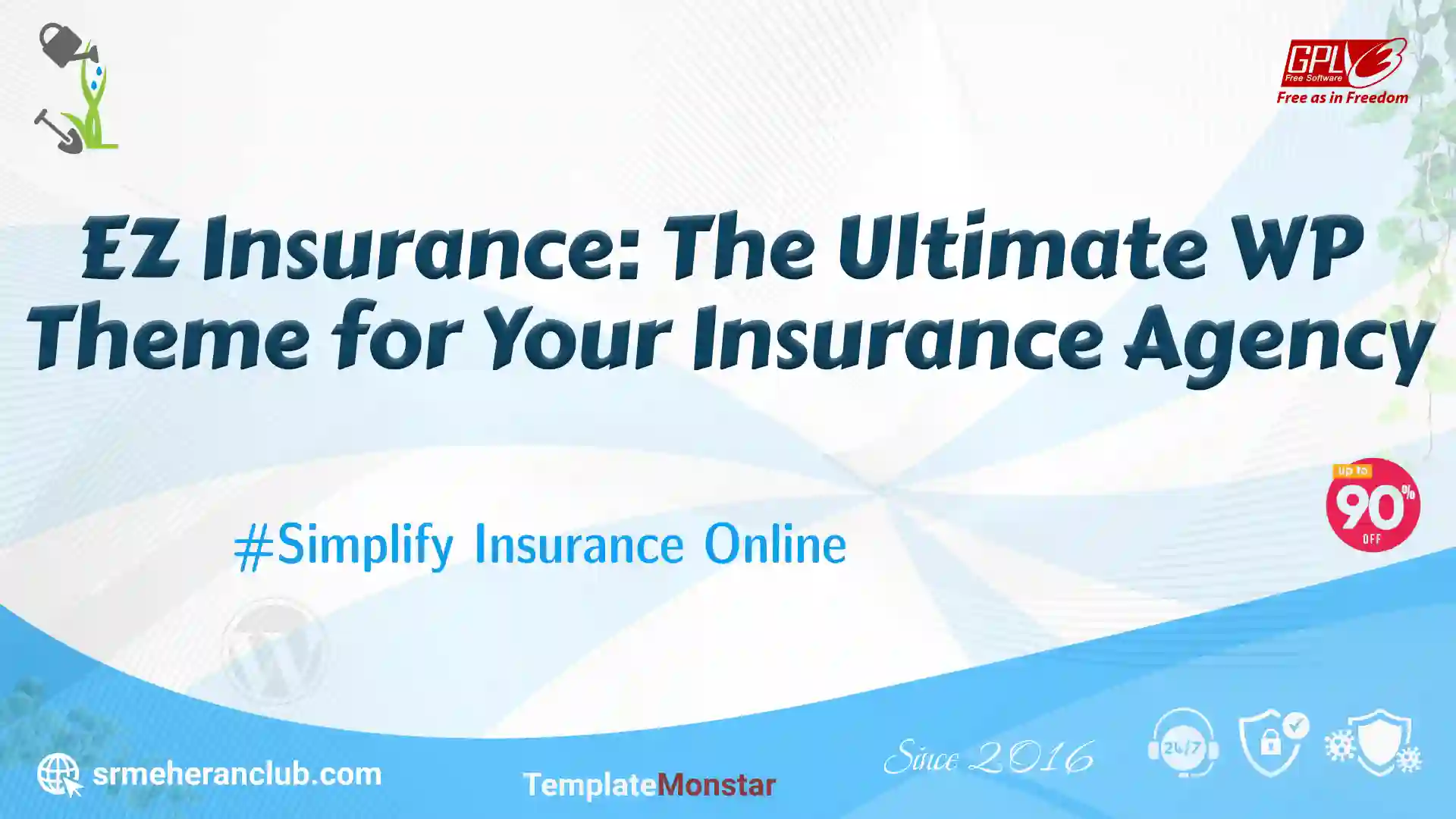 EZ Insurance: The Ultimate WP Theme for Your Insurance Agency — Theme by Templatemonster