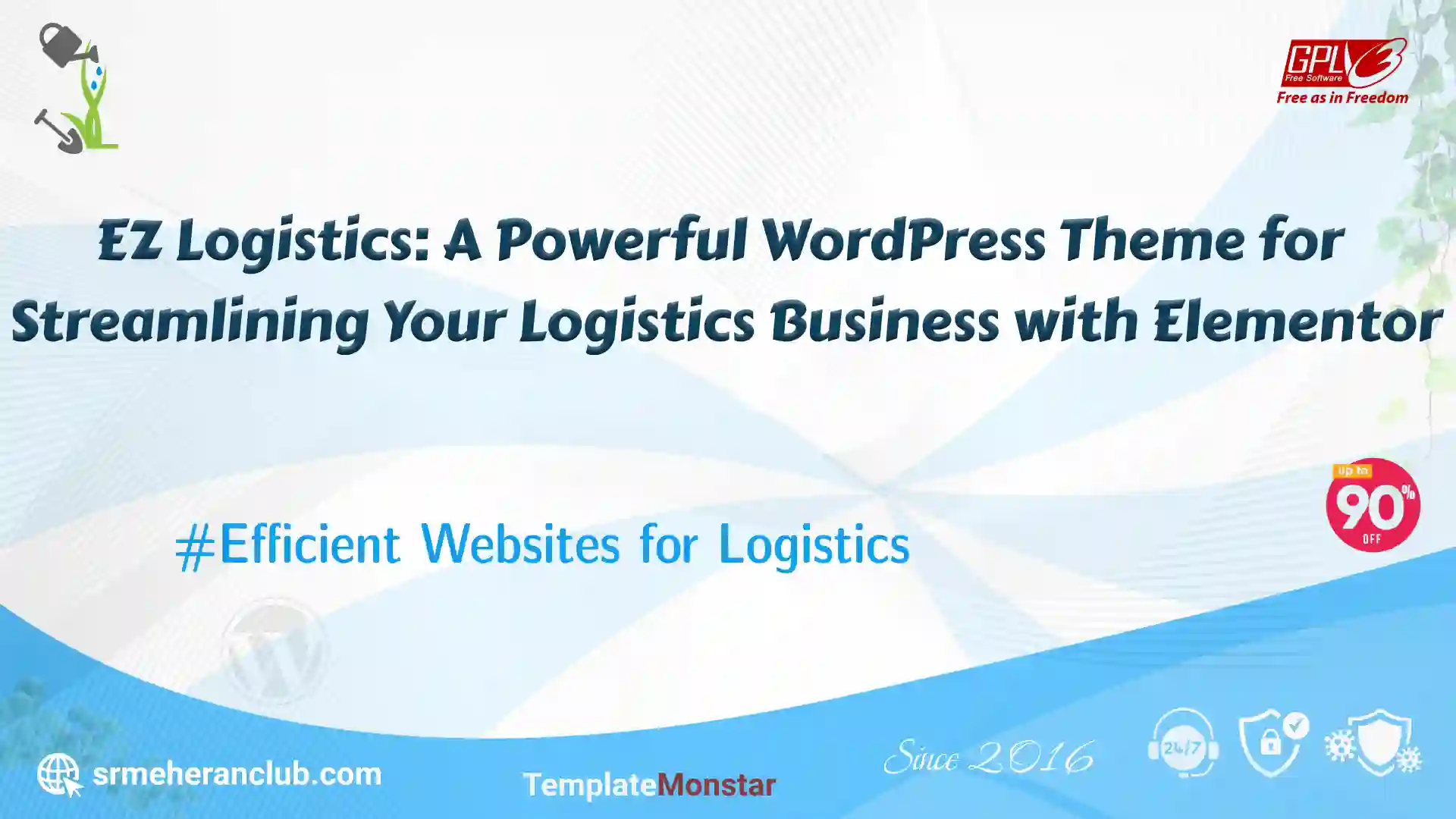 EZ Logistics: A Powerful WordPress Theme for Streamlining Your Logistics Business with Elementor — Theme by Templatemonster