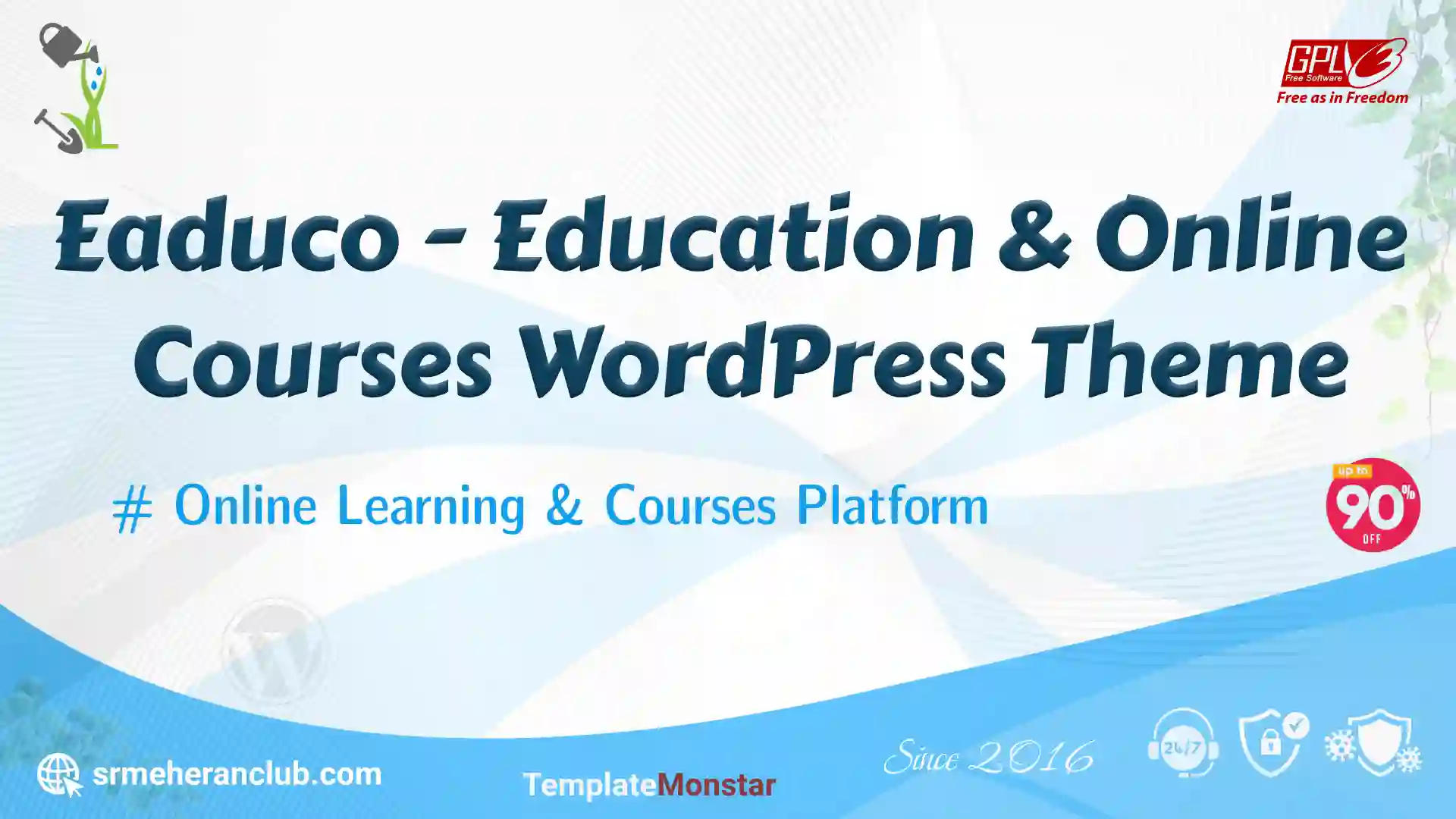 Eaduco – Education & Online Courses WordPress Theme — Theme by Templatemonster
