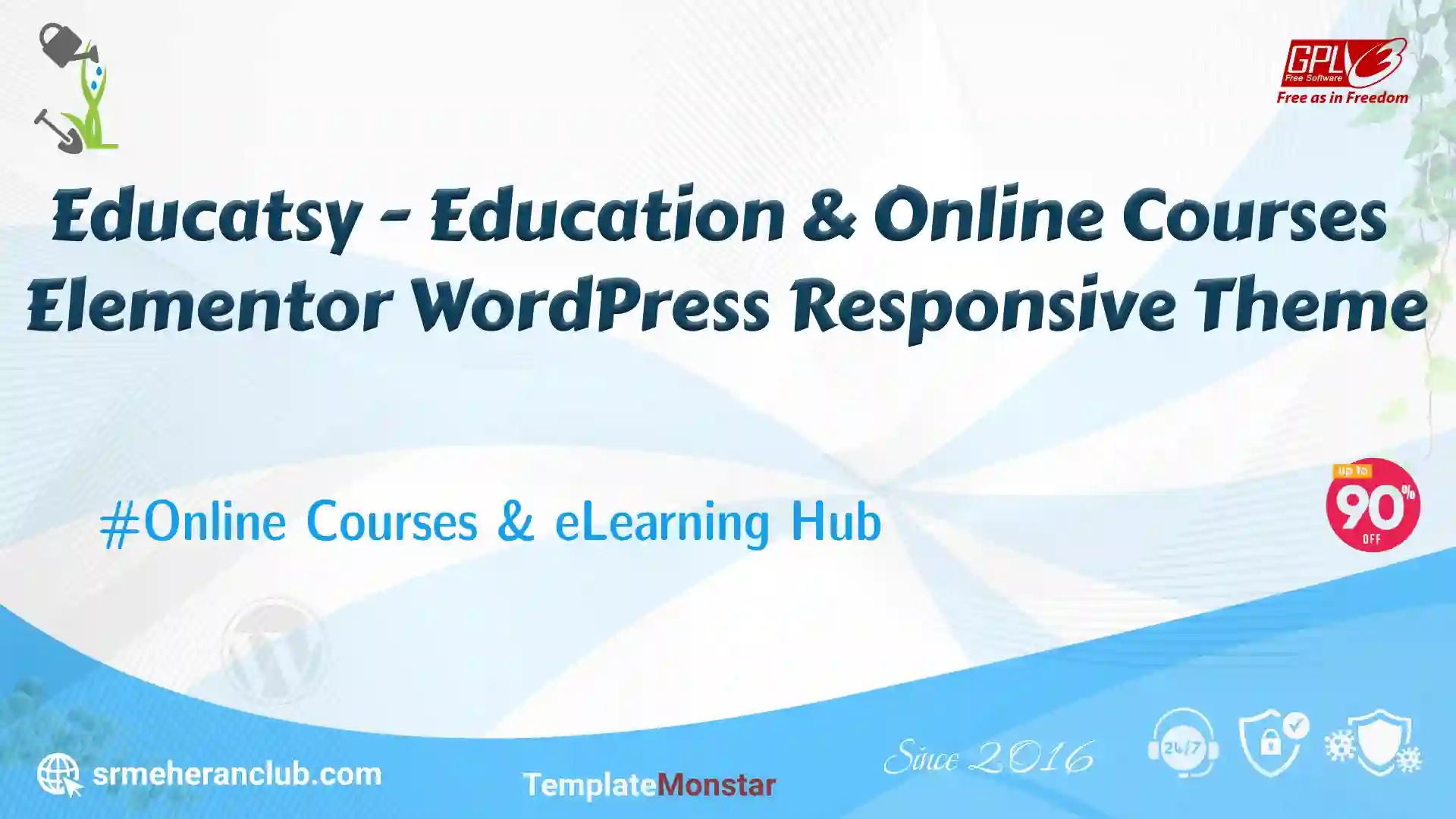 Educatsy – Education & Online Courses Elementor WordPress Responsive Theme — Theme by Templatemonster