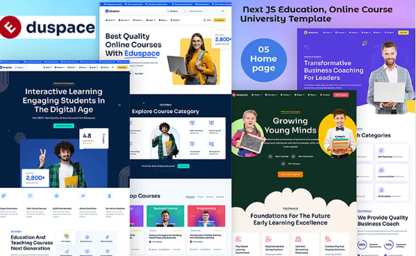 Eduspace - Next JS Education & Online Course Template