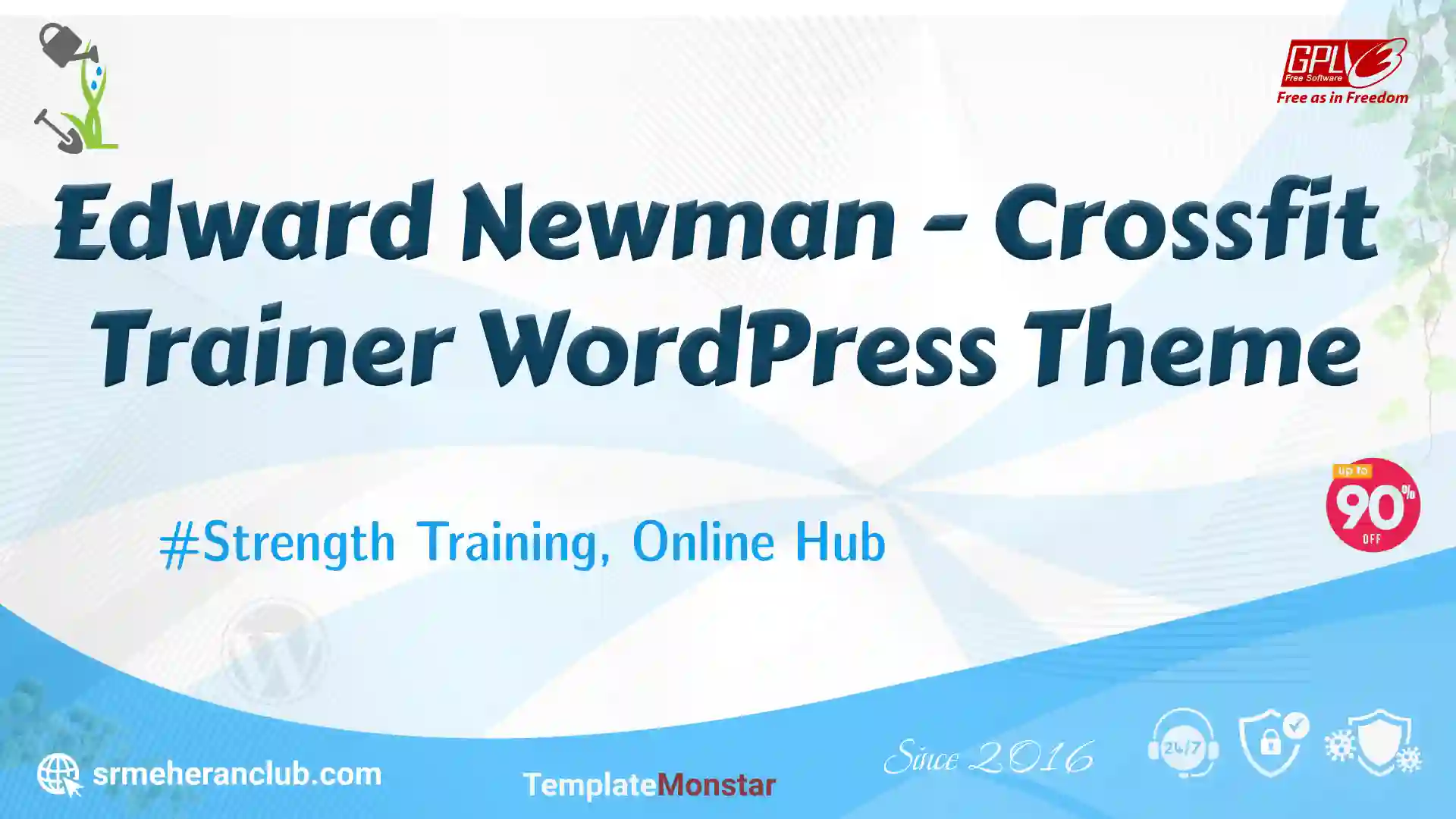 Edward Newman – Crossfit Trainer WordPress Theme