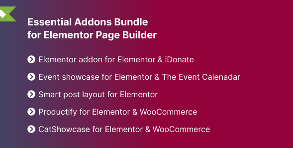 Essential Addons Bundle for Elementor Page Builder