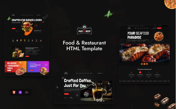 Fastorest - Food & Resturant HTML Template