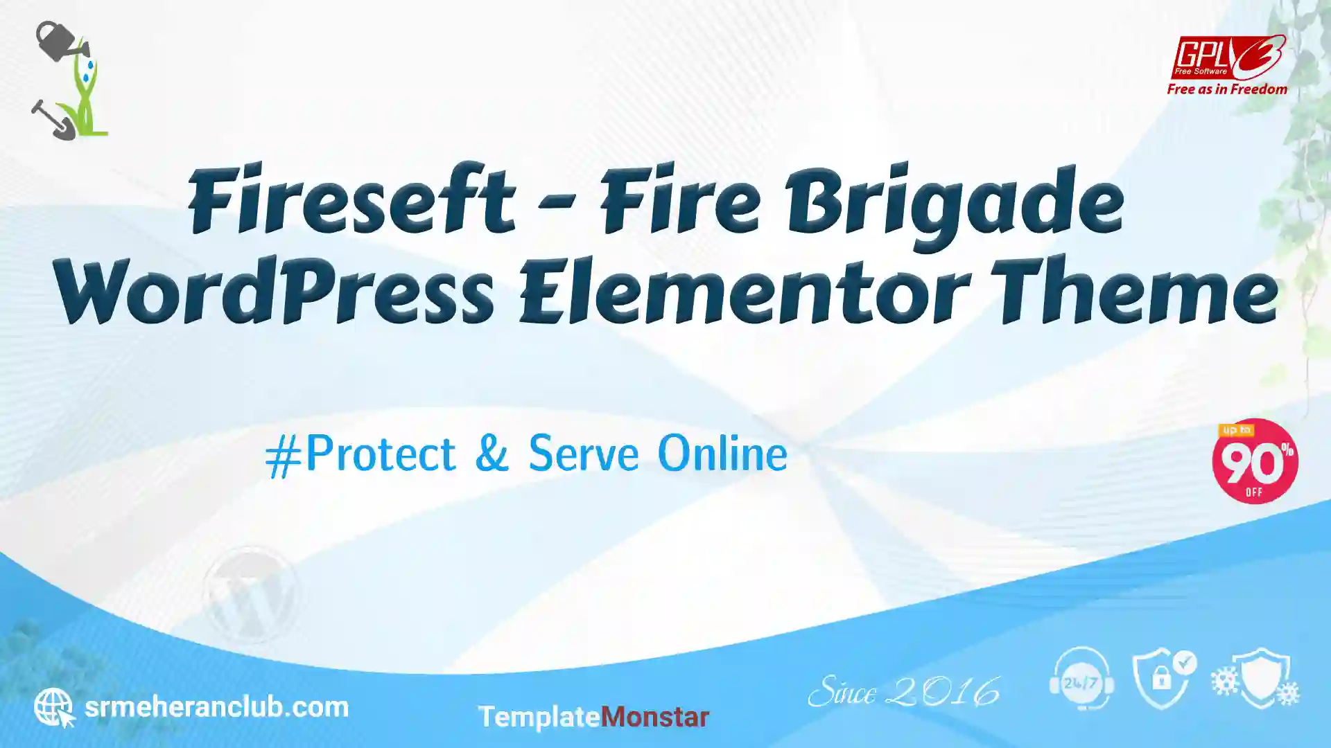 Fireseft – Fire Brigade WordPress Elementor Theme — Theme by Templatemonster