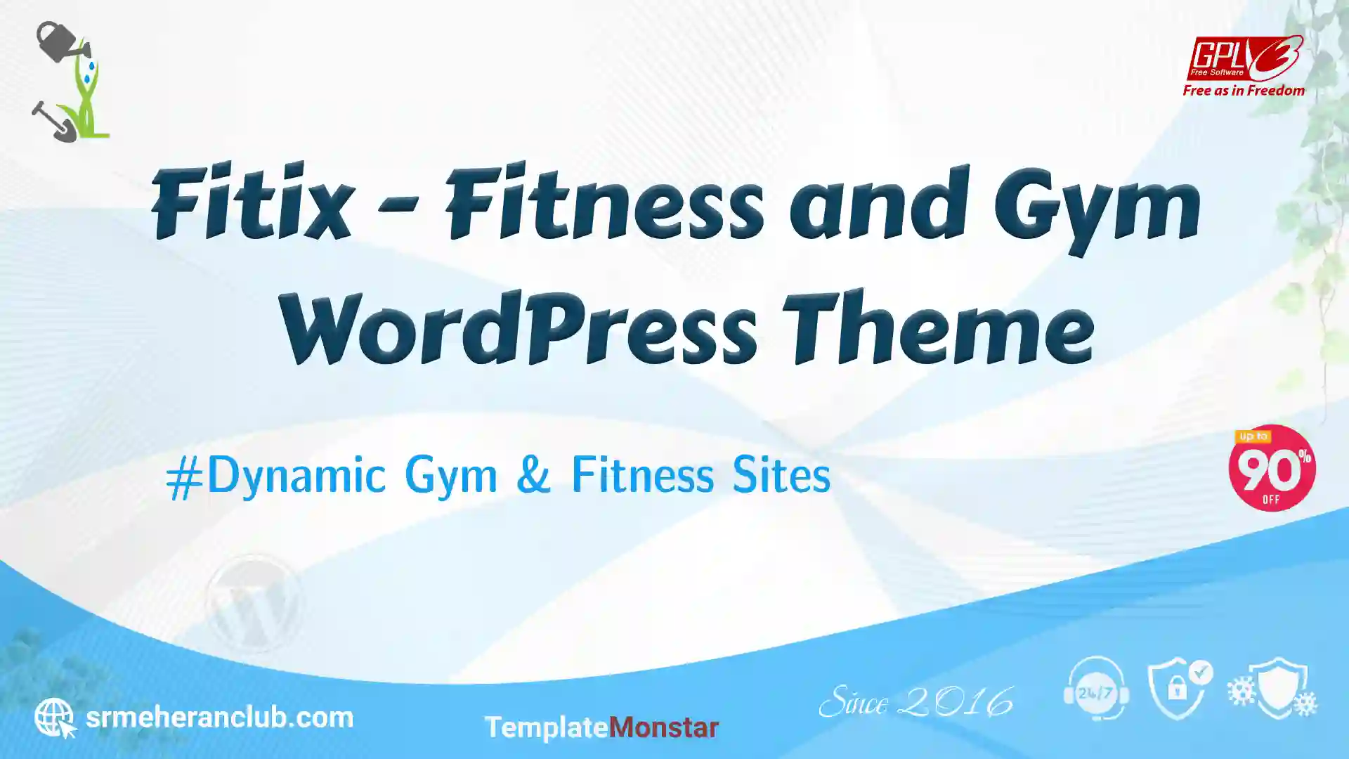 Fitix – Fitness and Gym WordPress Theme — Theme by Templatemonster
