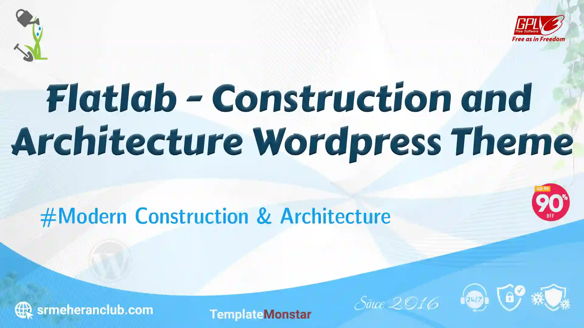Flatlab – Construction and Architecture WordPress Theme