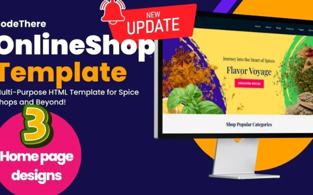 FlavorFusion, Multi-Purpose HTML Template for Spice Shops and Beyond! Website Template