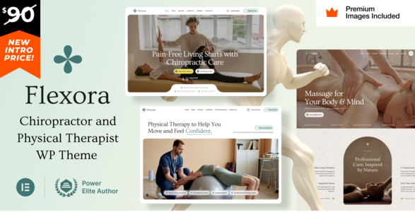 Flexora – Chiropractors Message and Physical Therapists WordPress Theme