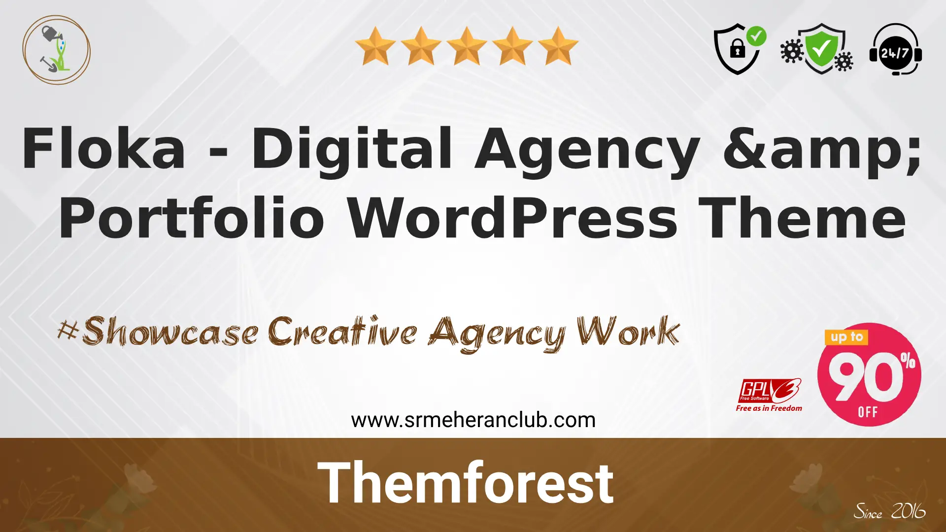 Floka – Digital Agency & Portfolio WordPress Theme — Theme by Themeforest