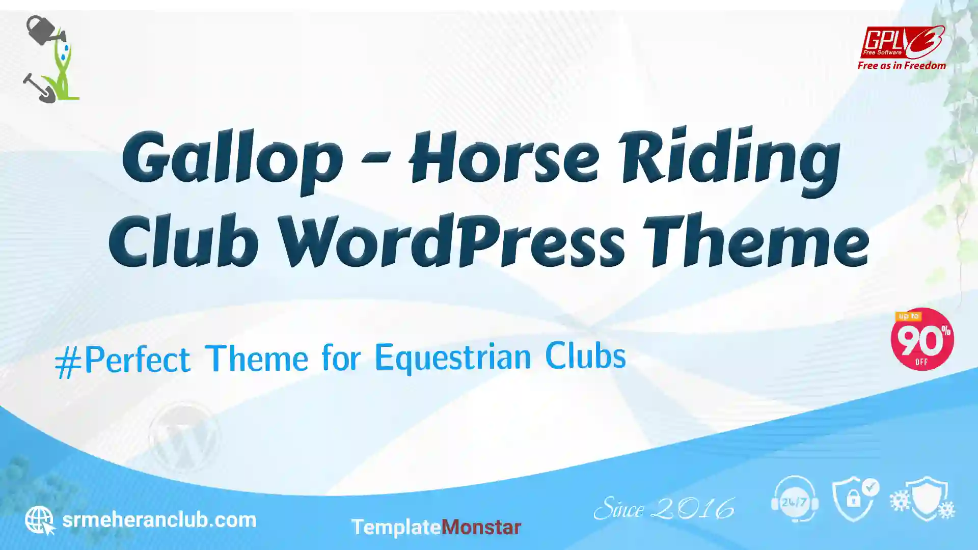 Gallop – Horse Riding Club WordPress Theme — Theme by Templatemonster
