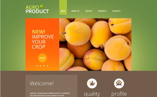 Gardening Responsive Website Template