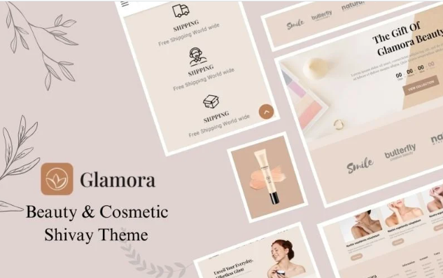 Glamora - html5 bootstrap template ecommerce Website Template