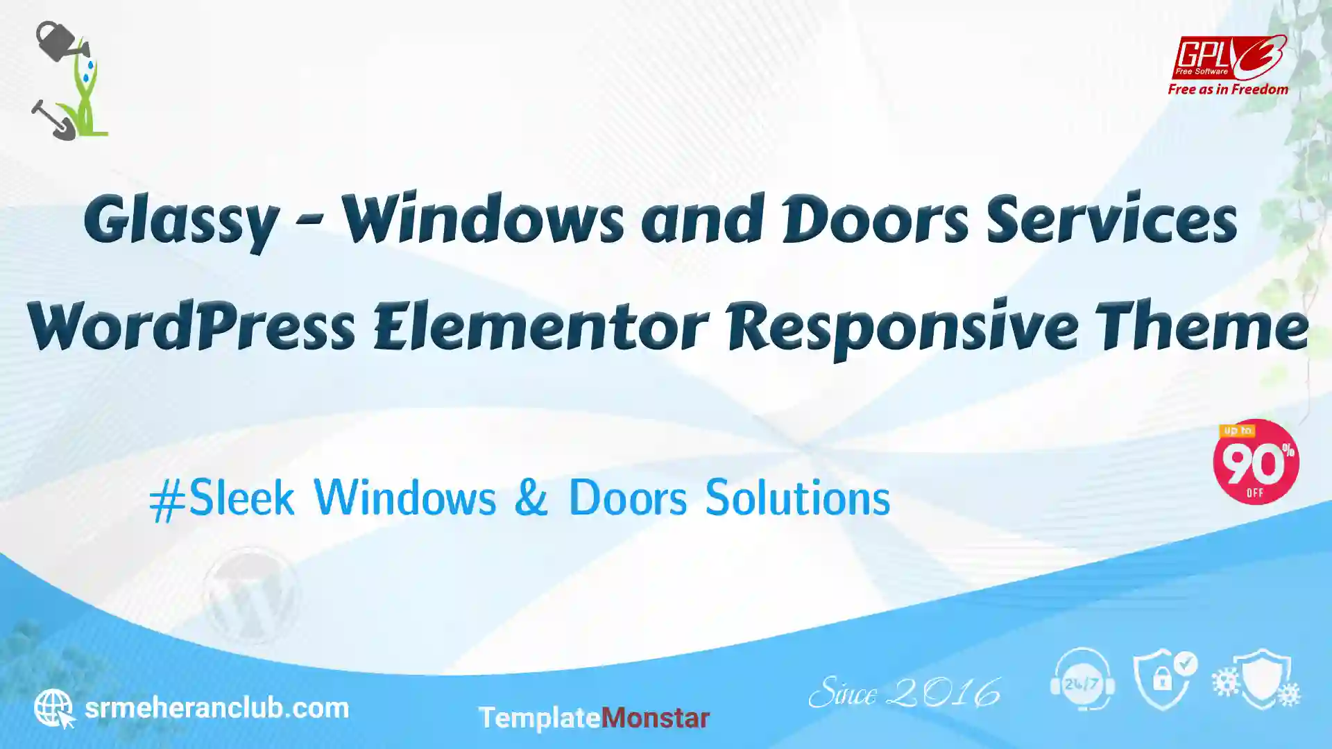 Glassy – Windows and Doors Services WordPress Elementor Responsive Theme — Theme by Templatemonster