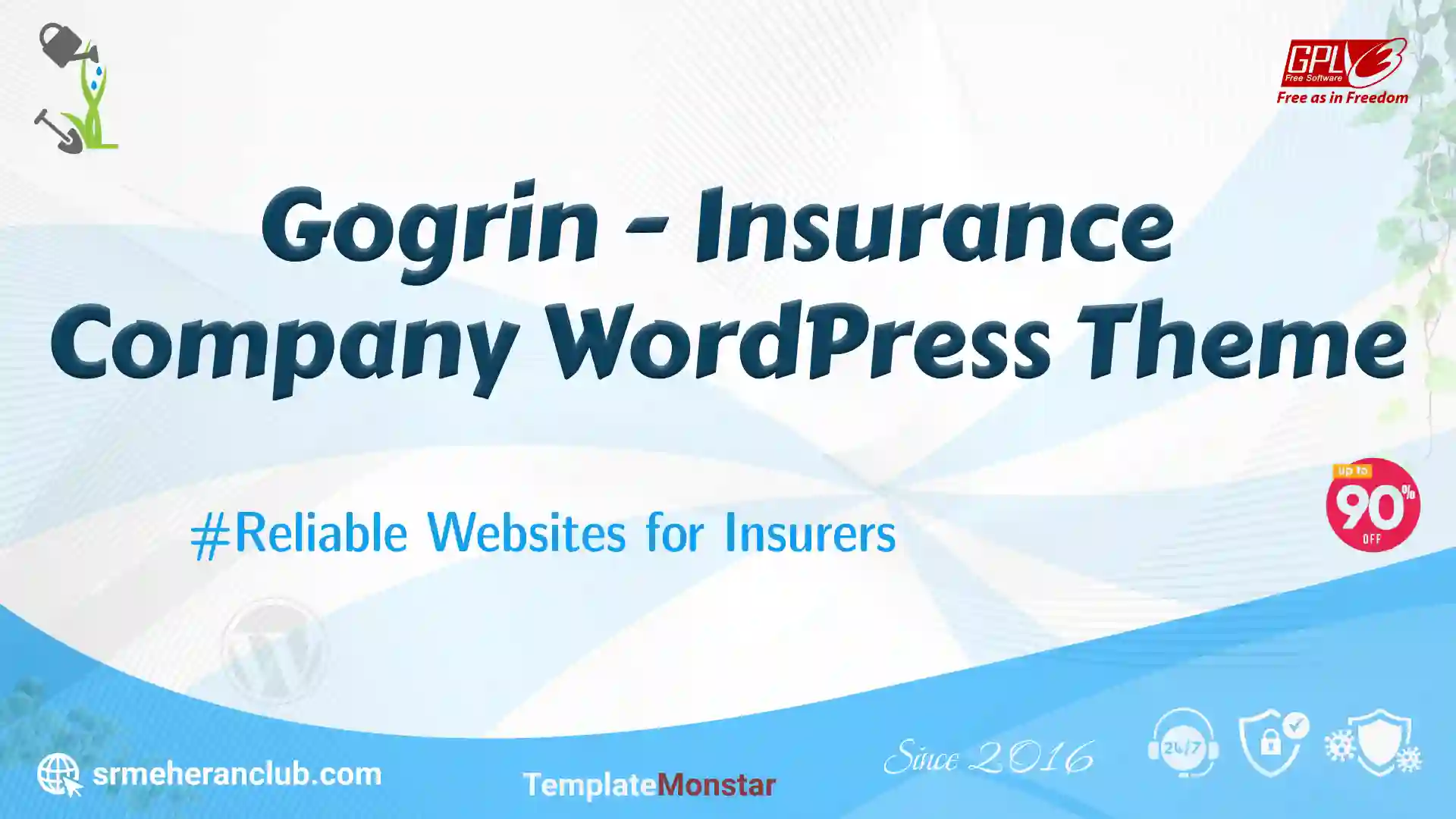 Gogrin – Insurance Company WordPress Theme — Theme by Templatemonster