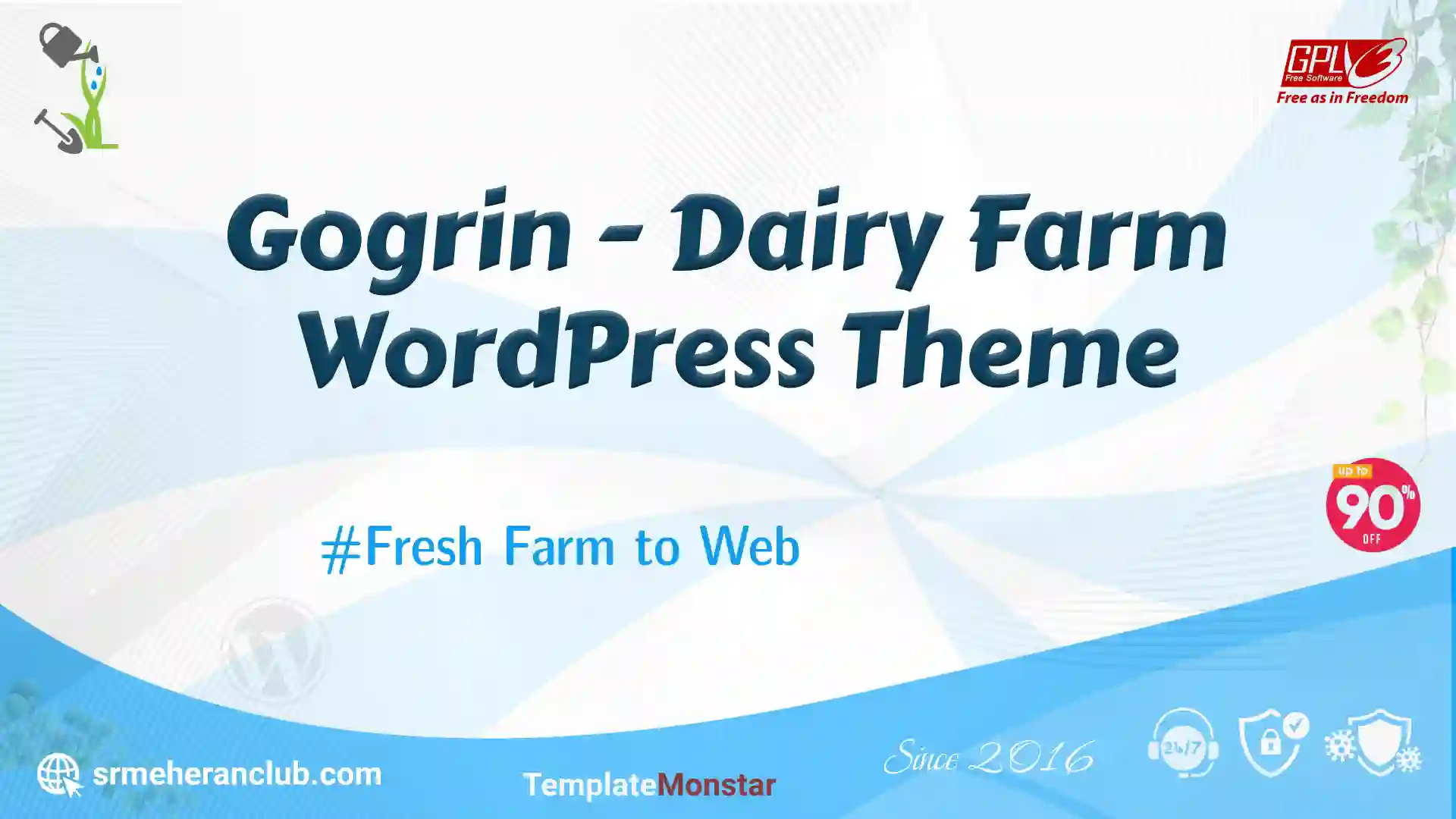 Gogrin – Dairy Farm WordPress Theme — Theme by Templatemonster