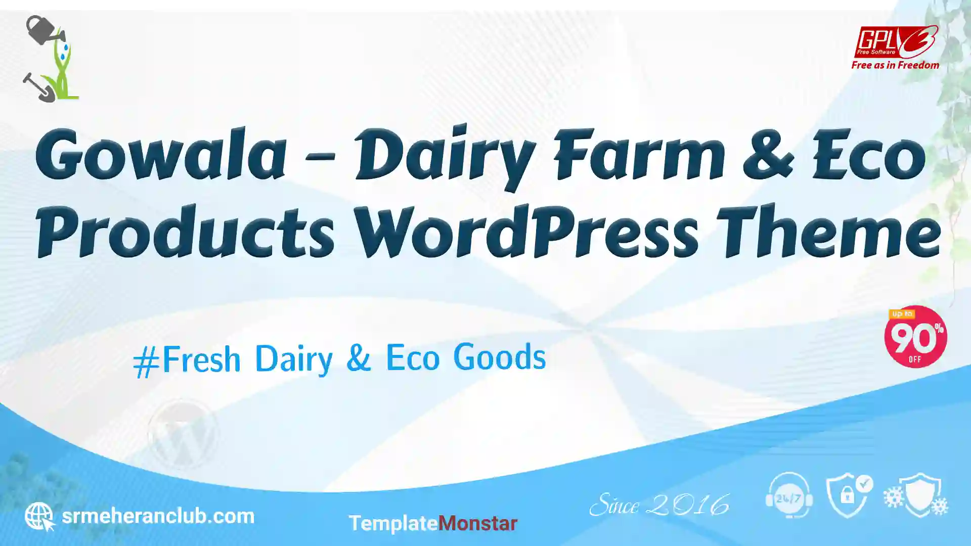 Gowala – Dairy Farm & Eco Products WordPress Theme — Theme by Templatemonster