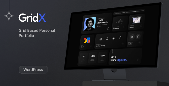 Gridx Portfolio WordPress Theme