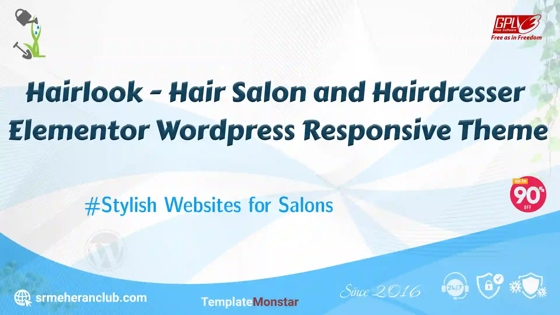 Hairlook – Hair Salon and Hairdresser Elementor WordPress Responsive Theme — Theme by Templatemonster